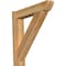 Ekena Millwork Traditional Slat Rough Sawn Outlooker, Western Red Cedar, 6"W x 28"D x 28"H OUT06X28X28TRA06RWR - alternate 1